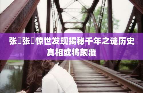 张蠙张蠙惊世发现揭秘千年之谜历史真相或将颠覆