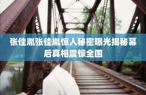 张佳胤张佳胤惊人秘密曝光揭秘幕后真相震惊全国